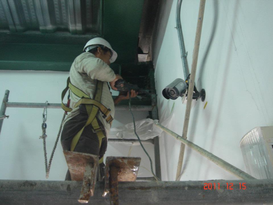 晶×光電.牆壁龜裂結構補強.高壓灌注