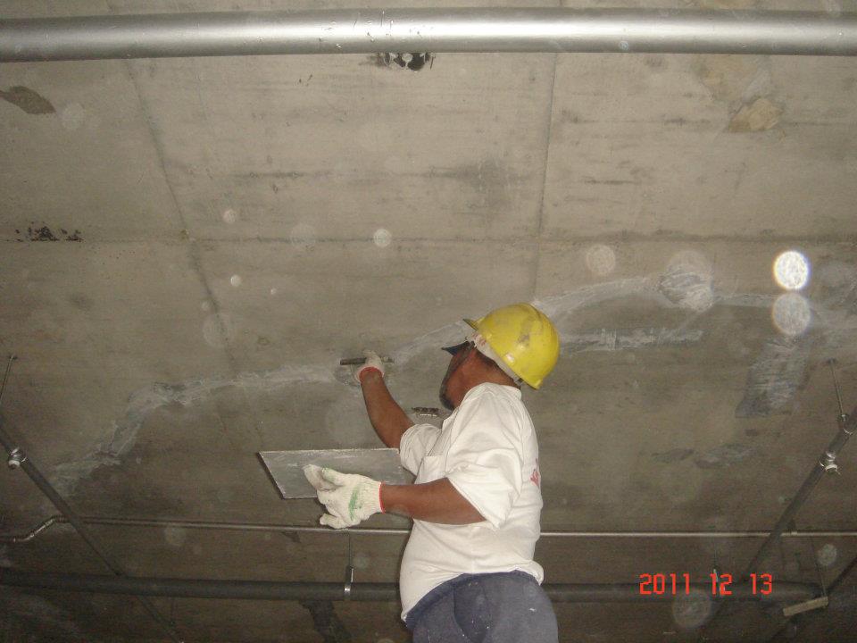 晶×光電.牆壁龜裂結構補強.高壓灌注