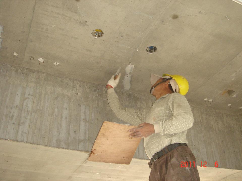 晶×光電.牆壁龜裂結構補強.高壓灌注