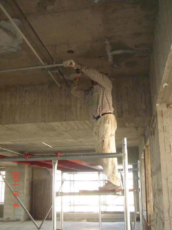 晶×光電.牆壁龜裂結構補強.高壓灌注