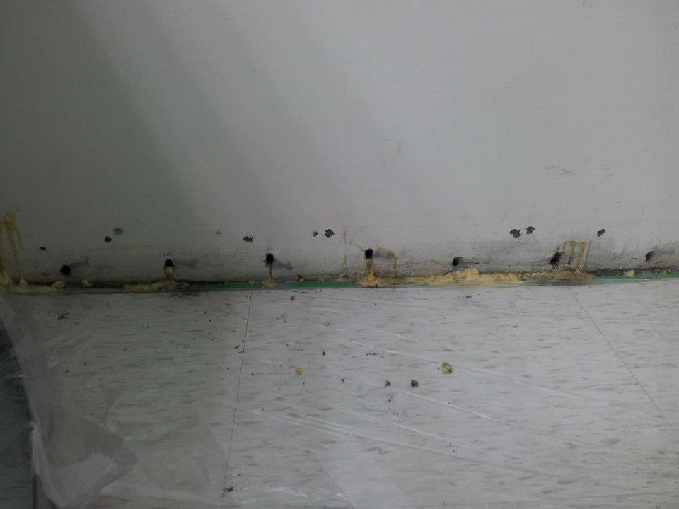 灌注止漏施工照片