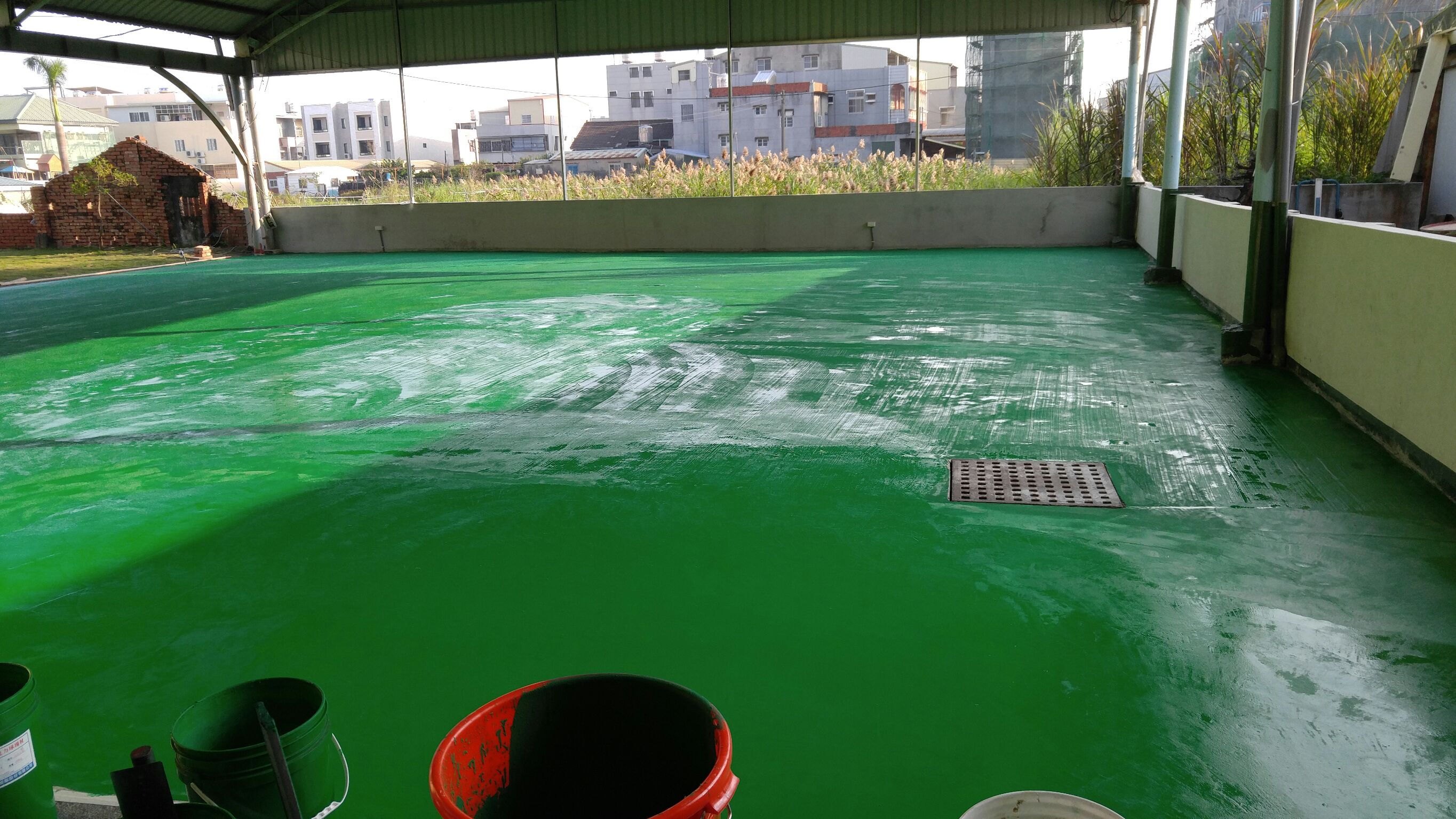 湖內聖教會壓克力球場