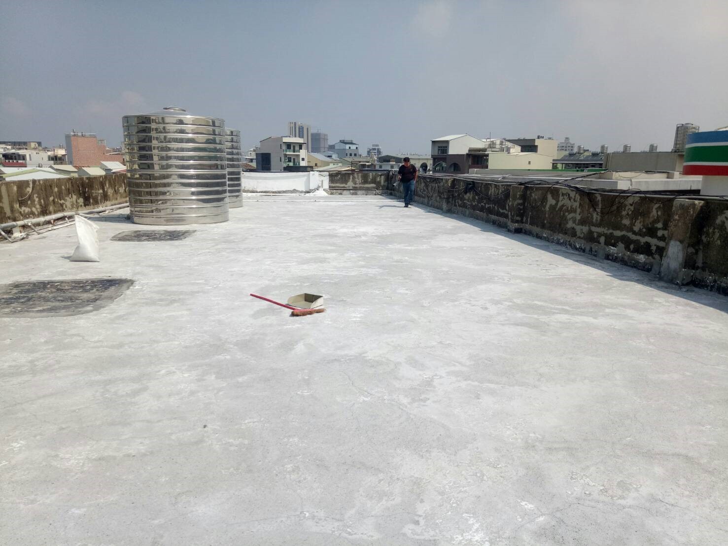 民×國中屋頂防水1200m2