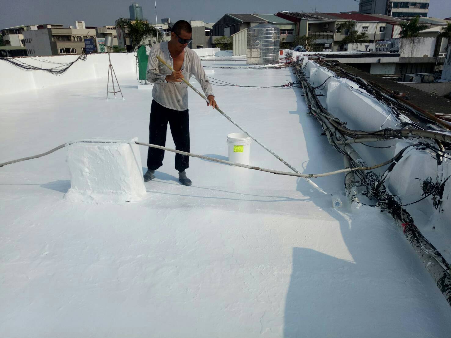 民×國中屋頂防水1200m2