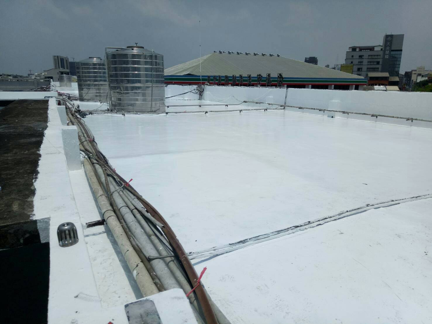民×國中屋頂防水1200m2
