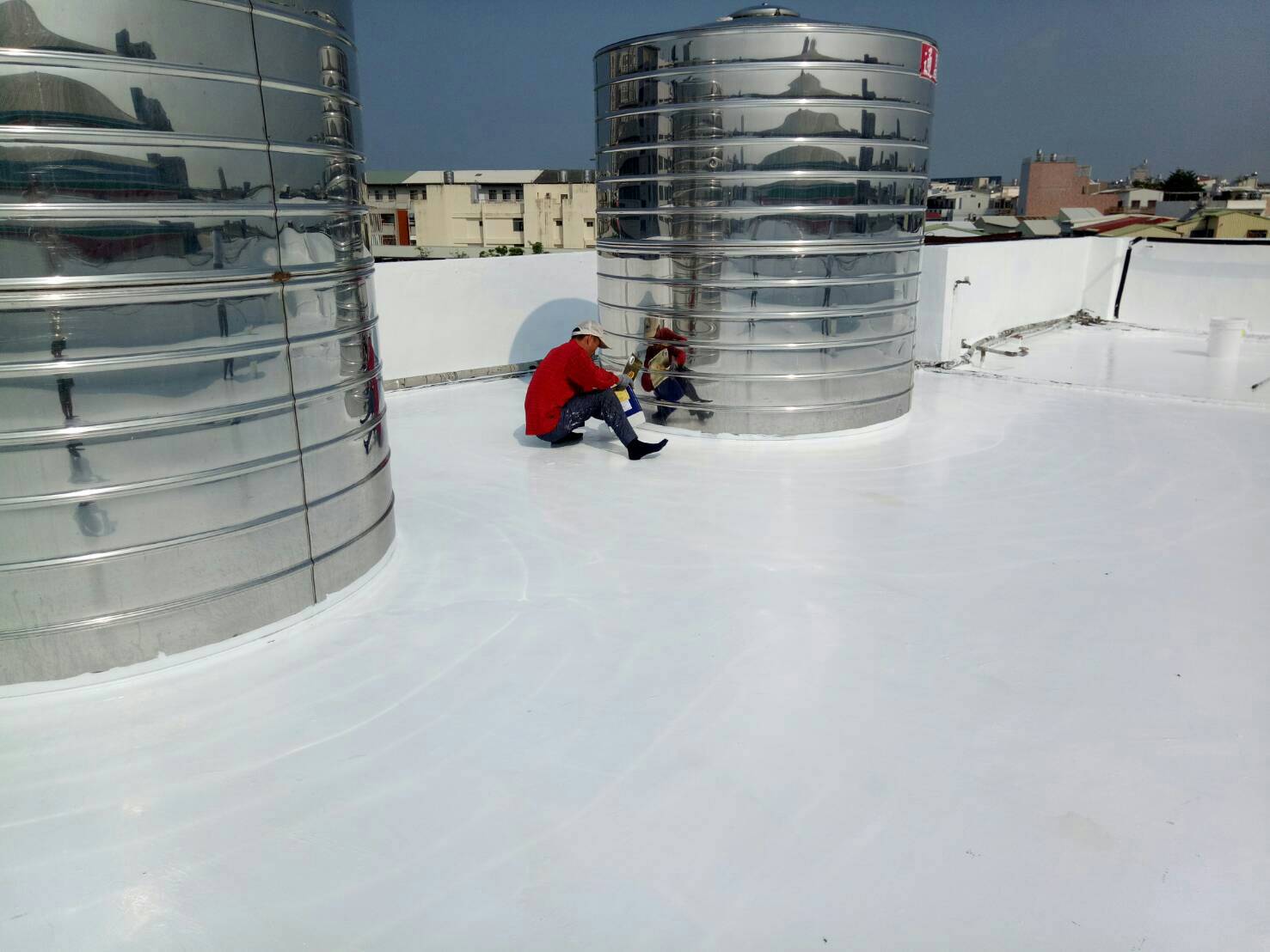 民×國中屋頂防水1200m2