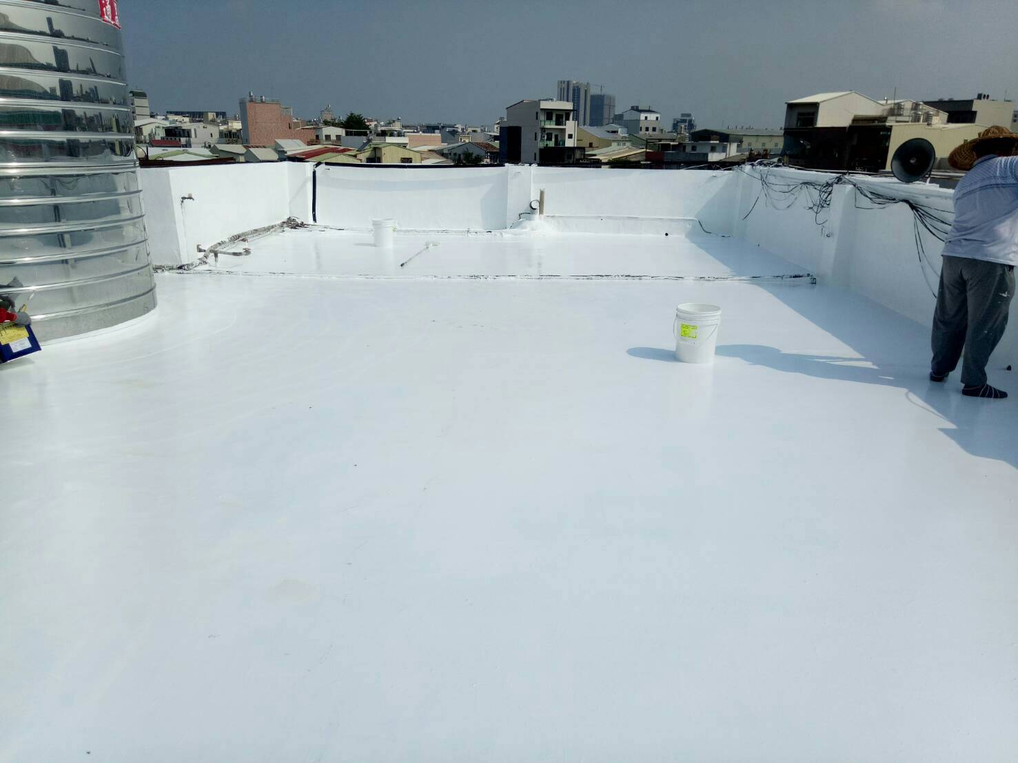 民×國中屋頂防水1200m2