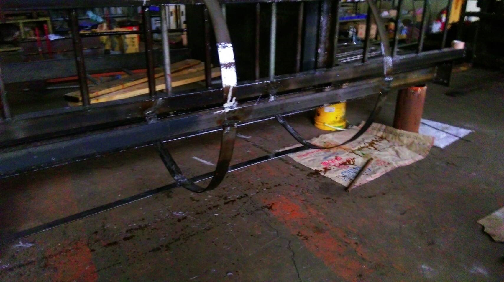 鋼鐵公司FRP玻璃纖維層工程施作