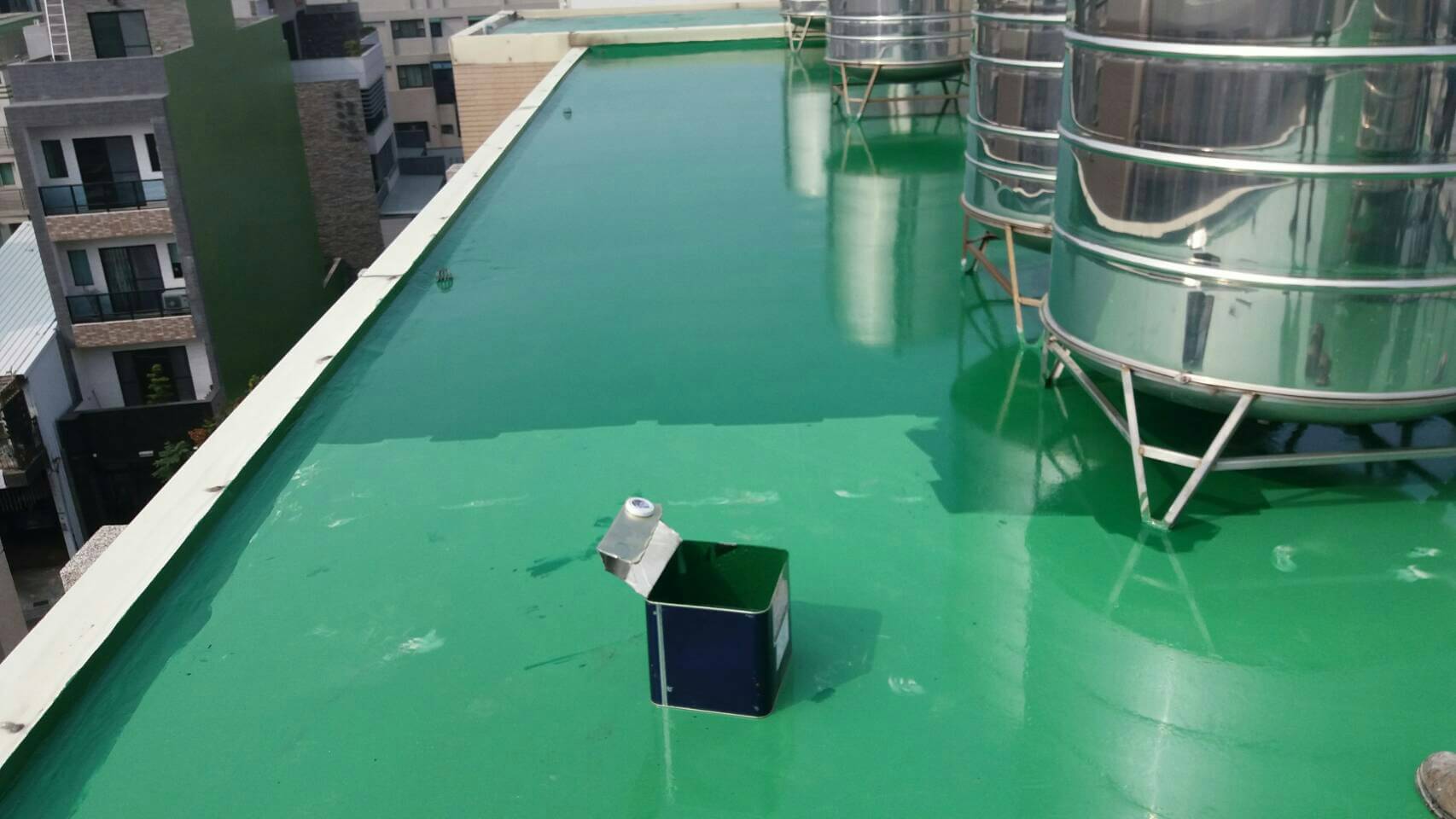 育德二路PU防水工程