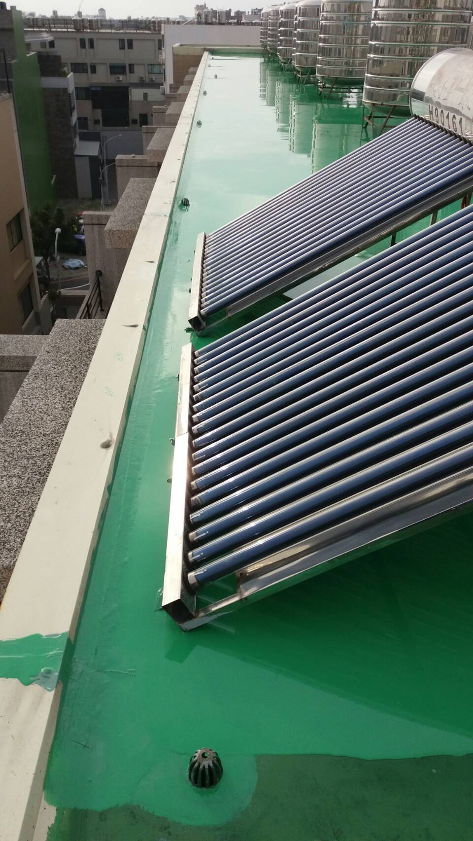 育德二路PU防水工程