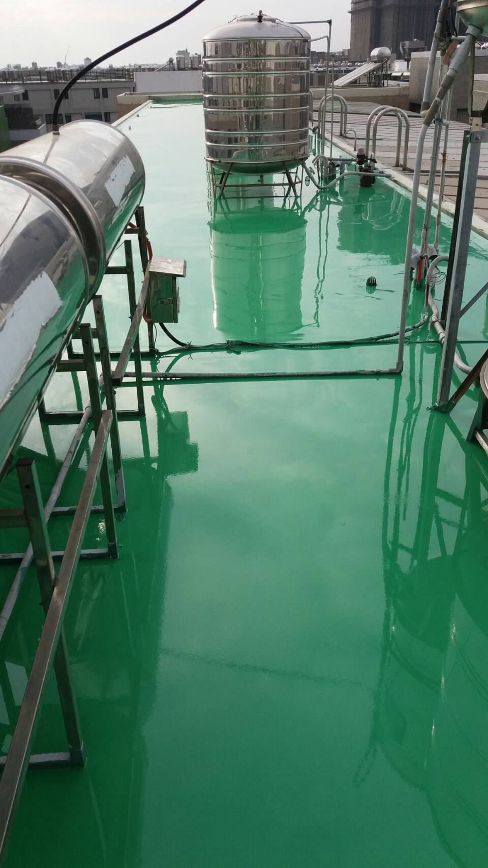 育德二路PU防水工程