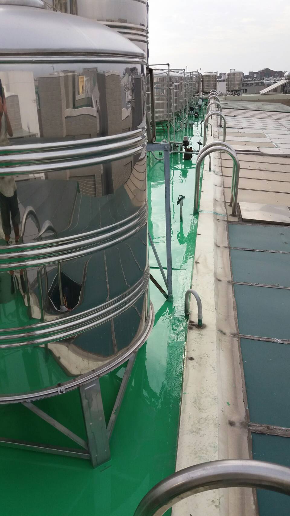 育德二路PU防水工程