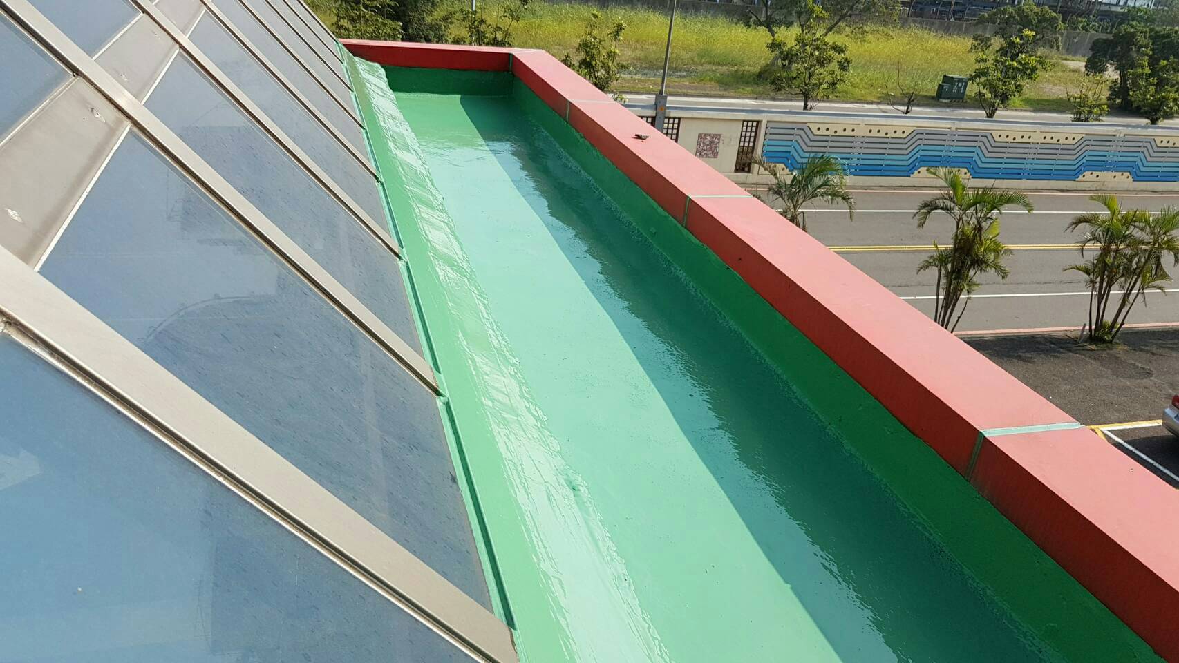 半導體南六廠pu防水施作