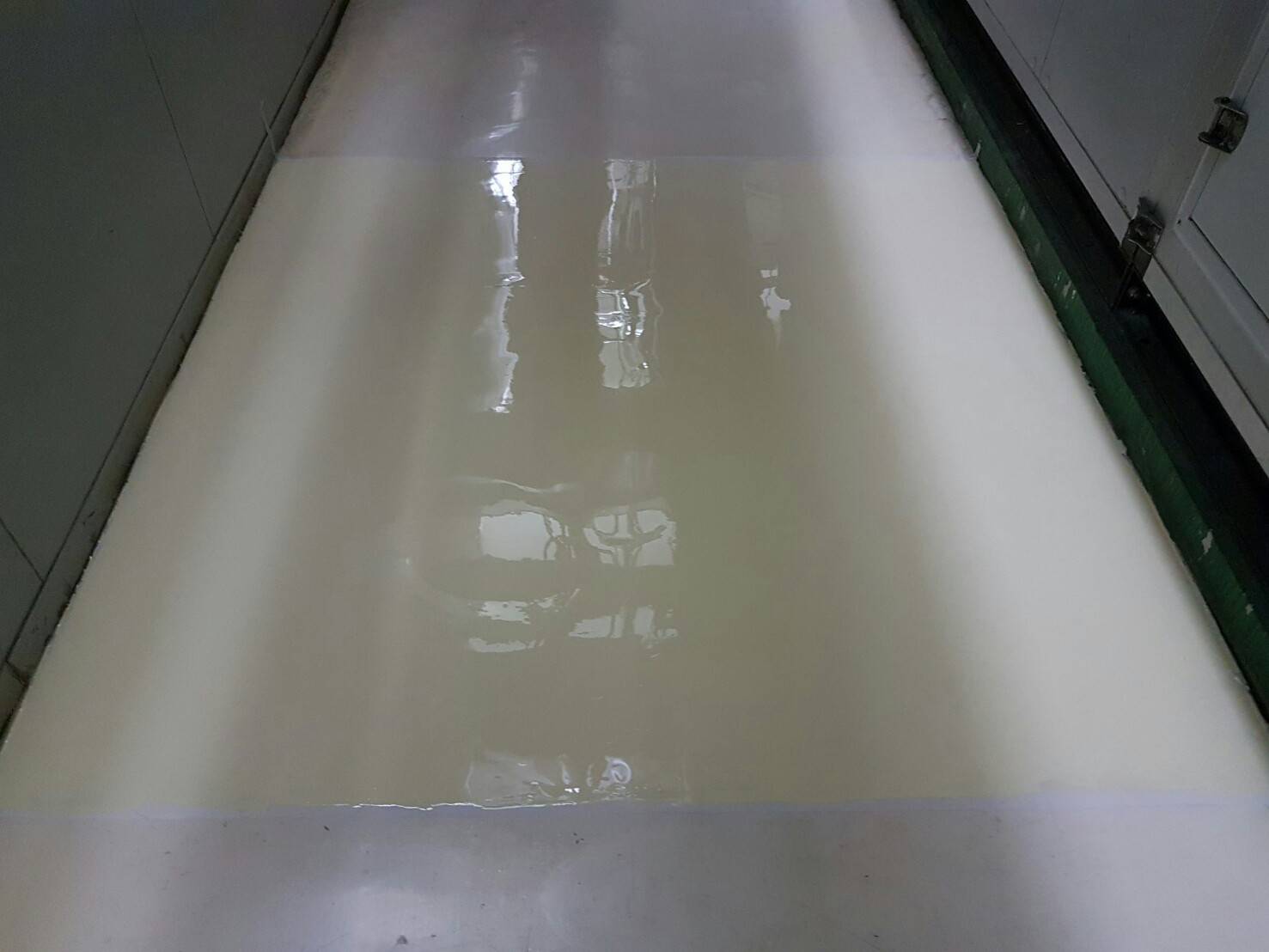 半導體一廠倉庫內施作EPOXY