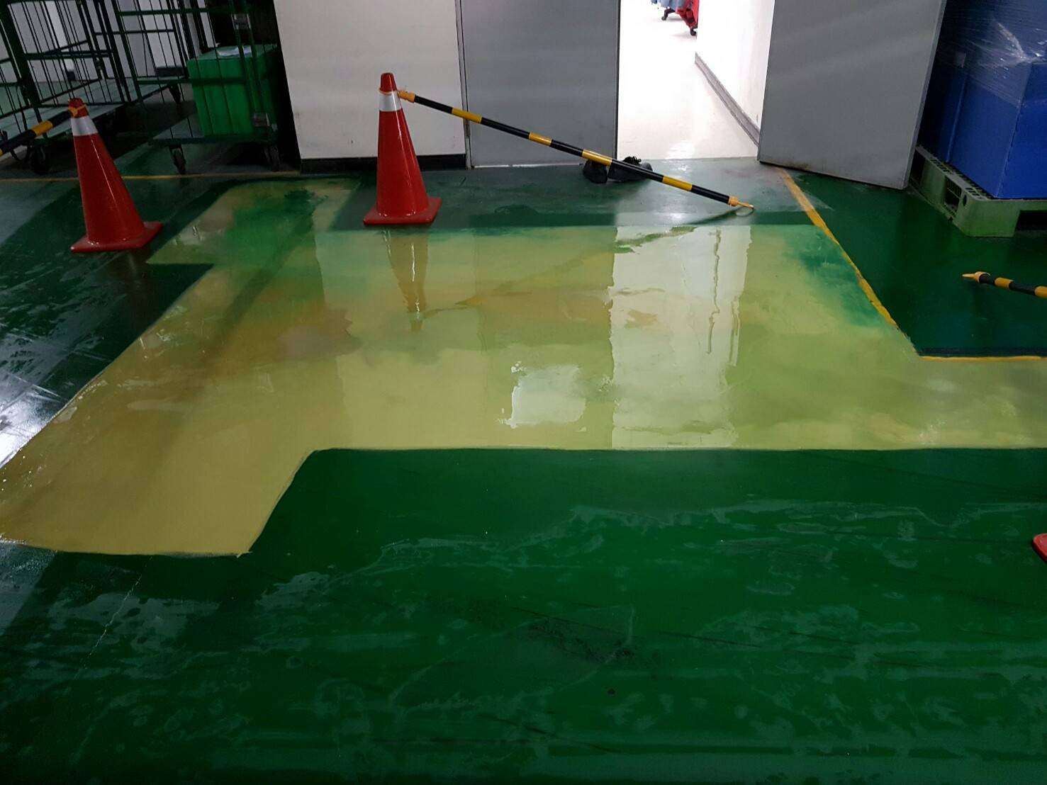 半導體二樓走道EPOXY