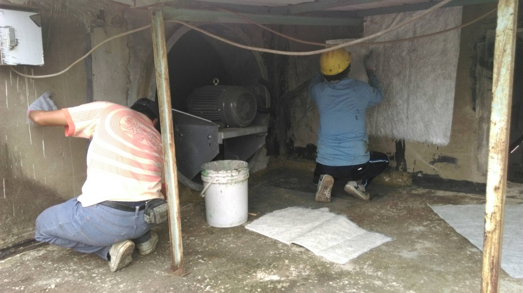 紡織業～新市廠屋頂&二樓