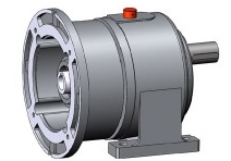 臥式直結法蘭齒輪減速機