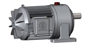 臥式單相減速馬達(附剎車)