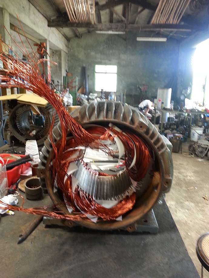 馬達銅線整理