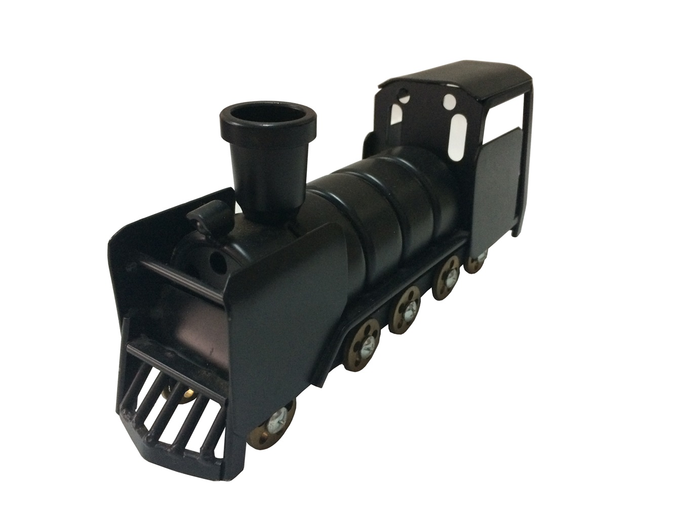 手工打造蒸汽火車