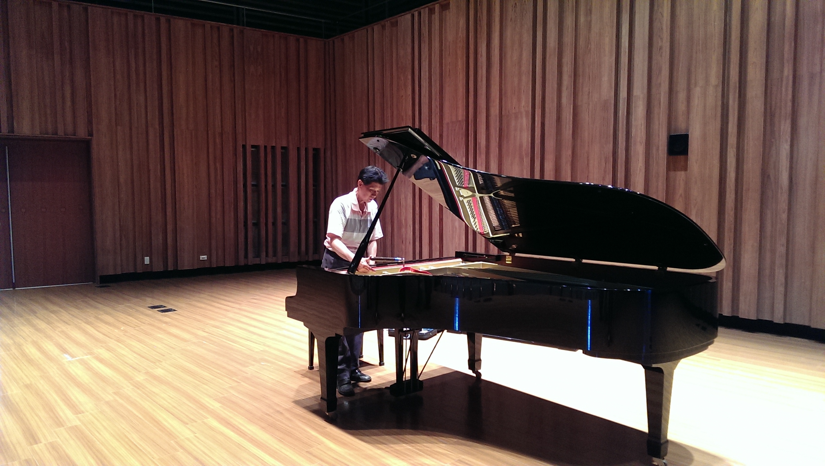 台南樹谷科學園區演奏廳調音