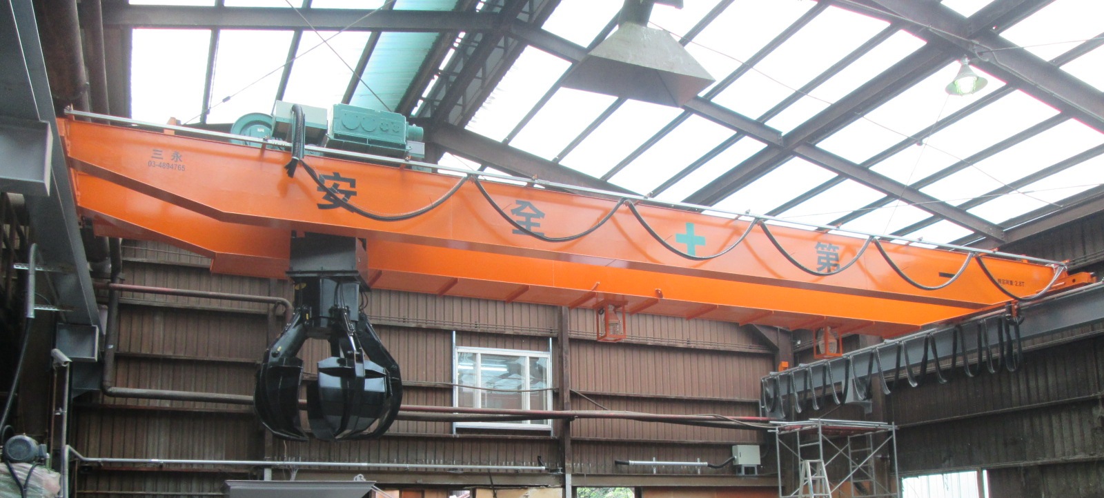 SY104-40榮工處抓斗天車
