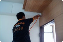 住家裝潢前白蟻防治施工過程