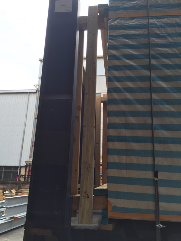 平板櫃鋼索固定