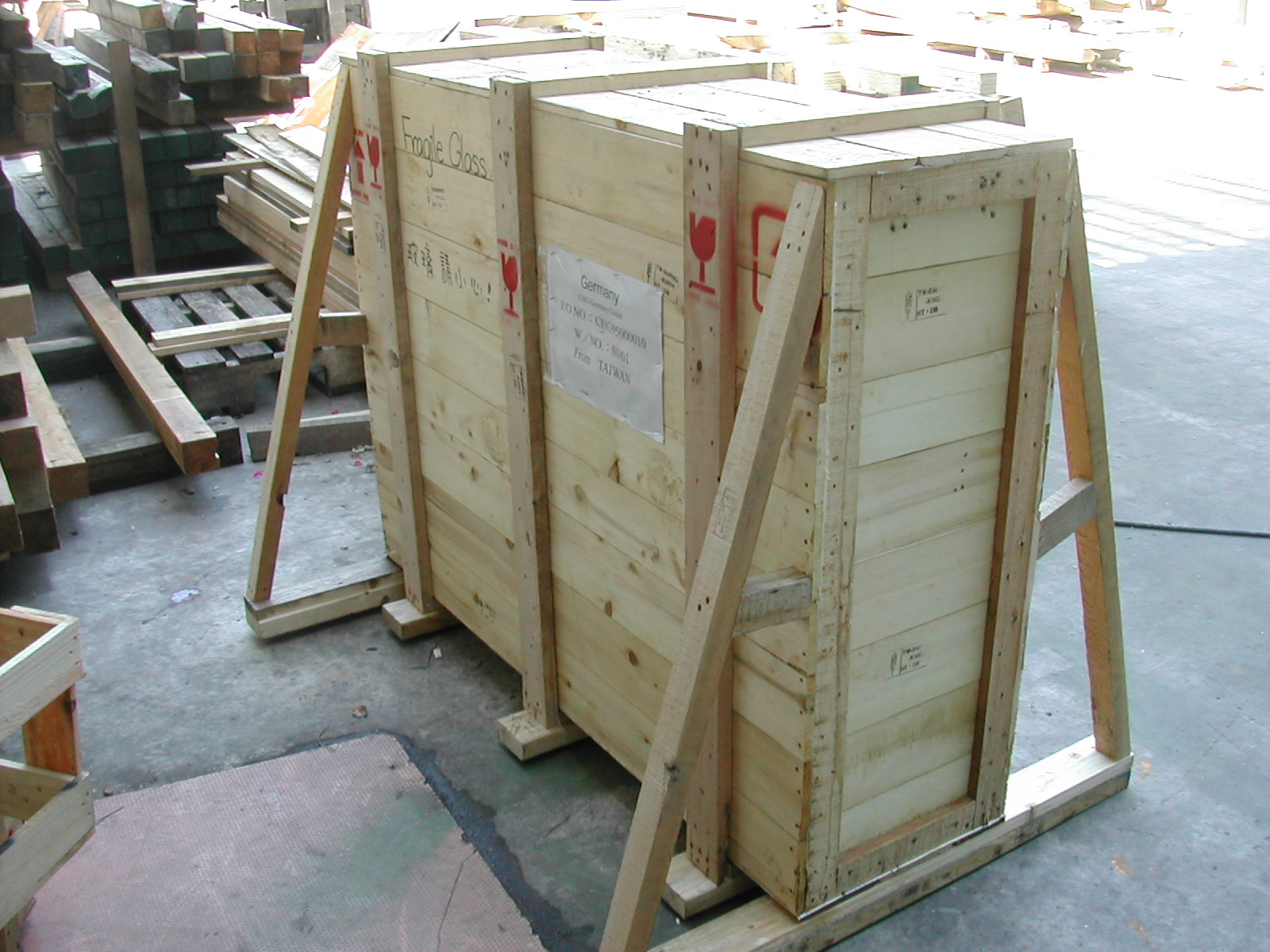 防傾倒加強型木箱