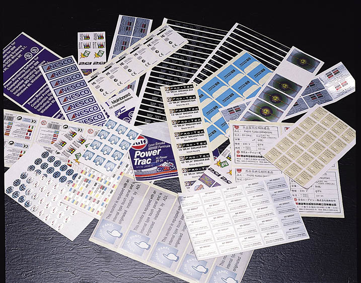 自黏商標貼紙-工商用品