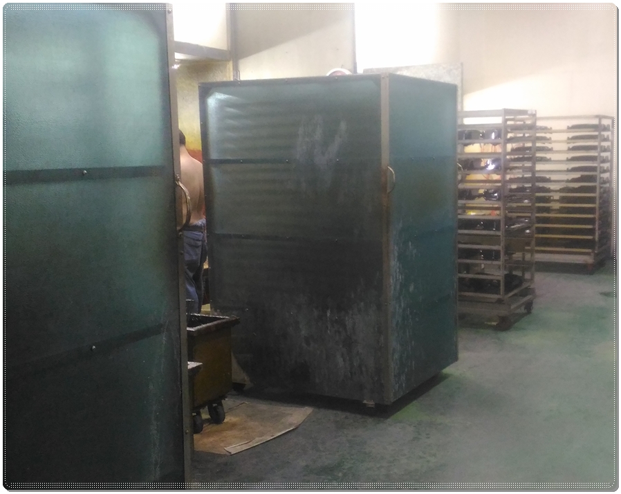 人工擦拭清洗部門