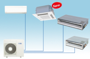 一對多變頻分離式冷氣&nbsp;-