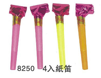 4入紙笛