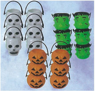 6入萬聖造型小提桶