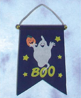 萬聖節精靈布旗