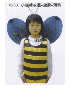 蜜峰衣服+翅膀+頭飾