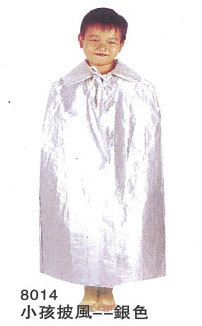 小孩披風(銀色)