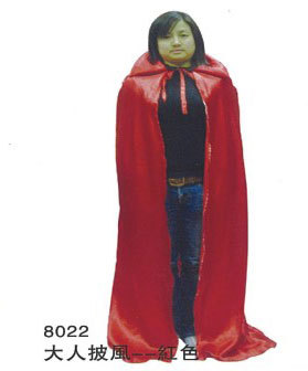 大人披風(紅色)