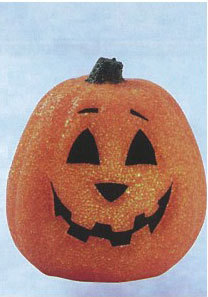 9"EVA亮燈南瓜擺飾