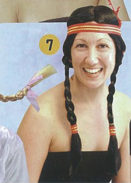 印地安少女假髮