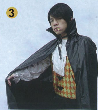 46"豪華吸血鬼披風