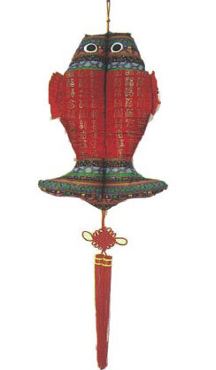 115公分百福雙魚吊飾