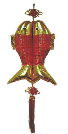 150公分百福雙魚吊飾