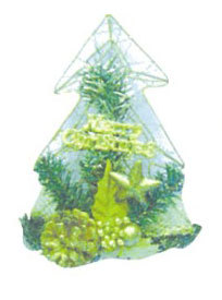 9"樹型鐵製吊飾