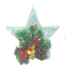 8"五角星製吊飾