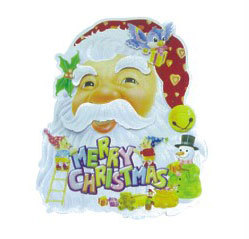 44cm兩入立體老人壁貼