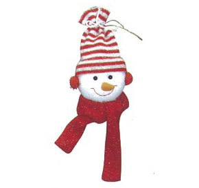 長30cm雪人吊飾