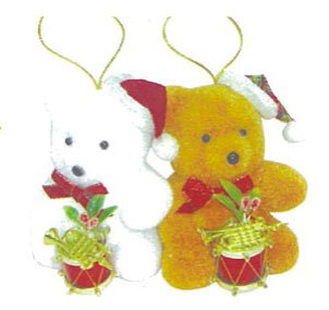 10cm雙熊吊飾(2入)