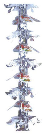 7"雪花老人彩條