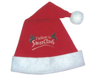 印花聖誕帽